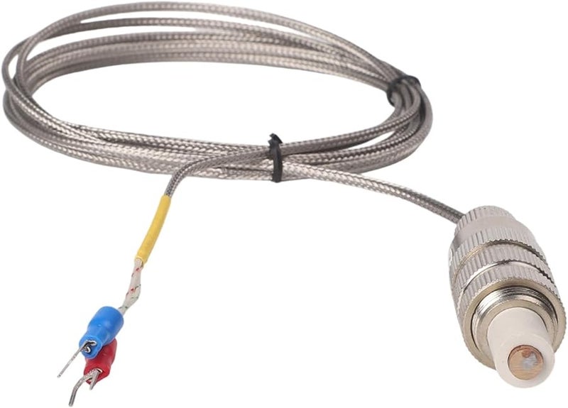 K E Type High Temperature Threaded Ring Probe 16mm Thread For Industrial Thermocouple - Image 3