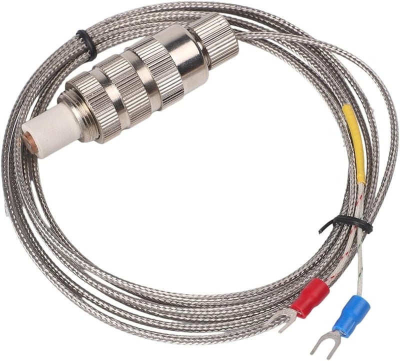 K E Type High Temperature Threaded Ring Probe 16mm Thread For Industrial Thermocouple - Image 4