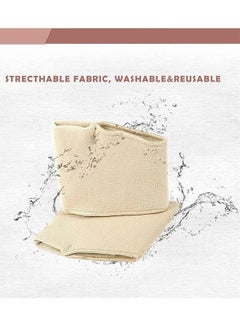 HY Metatarsal Pads Ball of Foot Cushions Metatarsal Foot Pads for Pain Relief, Gel Pads Cushion for Metatarsalgia Neuroma Fabric Metatarsal Sleeve Pads for Women/Men, Beige(1 Pair)  - Image 5
