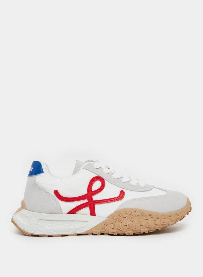 Styli Styli Color Block Lace Up Sneakers