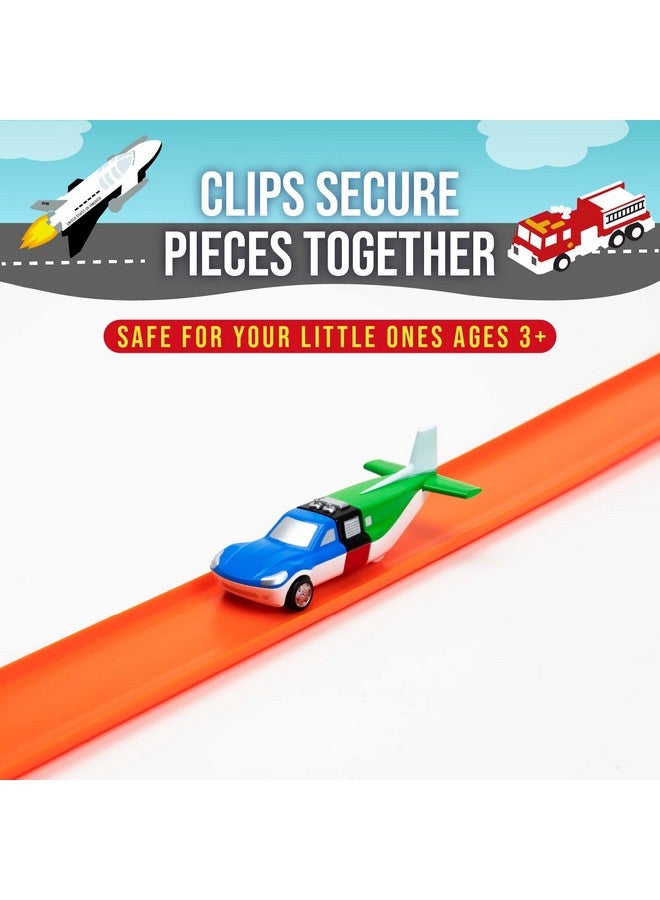 POPULAR PLAYTHINGS Mix or Match Vehicles, Magnetic Toy Play Set, Micro Vehicles - Image 4