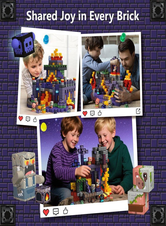 idoot 100PCS Magnetic Blocks - STEM Magnet Building Toys for Kids 3+, Birthday Gifts for Boys & Girls (0.8inch) - Image 5