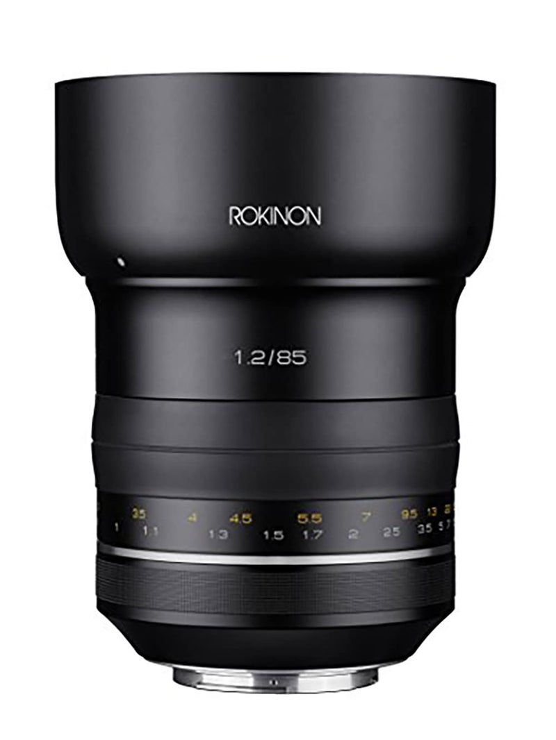 Rokinon Special Performance (SP) 85mm f/1.2 High Speed Lens for Canon EF with Built-in AE Chip, Black - Image 5