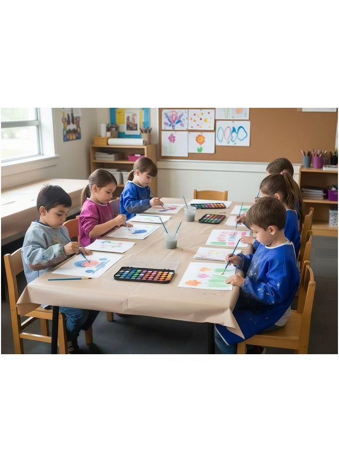 Artecho Watercolor Paint, 48 Colors Washable Watercolor Paint Set with a Brush a Refillable Water Brush Pen and Palette, Non-toxic Water Color Paints Sets for Kids Adults Artists Children Students Beginner - Image 3