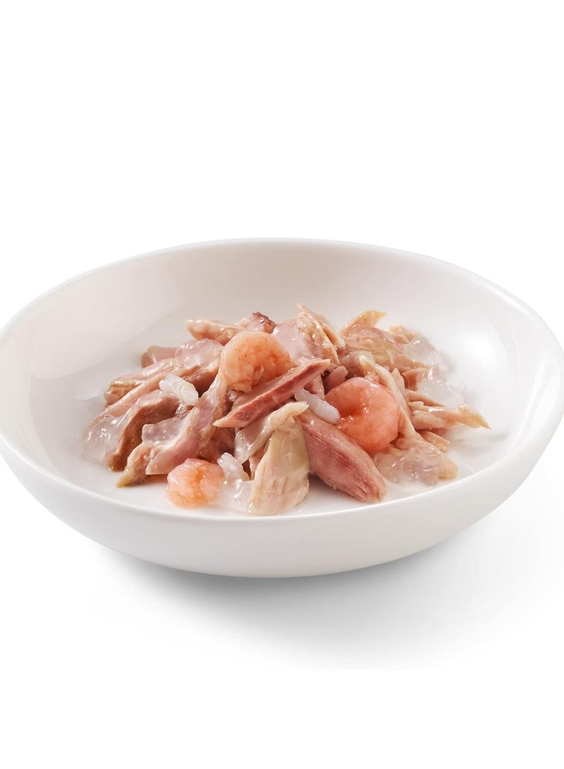 شيسر علبة متعددة الأغراض للقطط طعام رطب أرز دجاج على الطريقة الطبيعية - 6 × 50 جم الوزن - 6 × 50 جم - Image 3