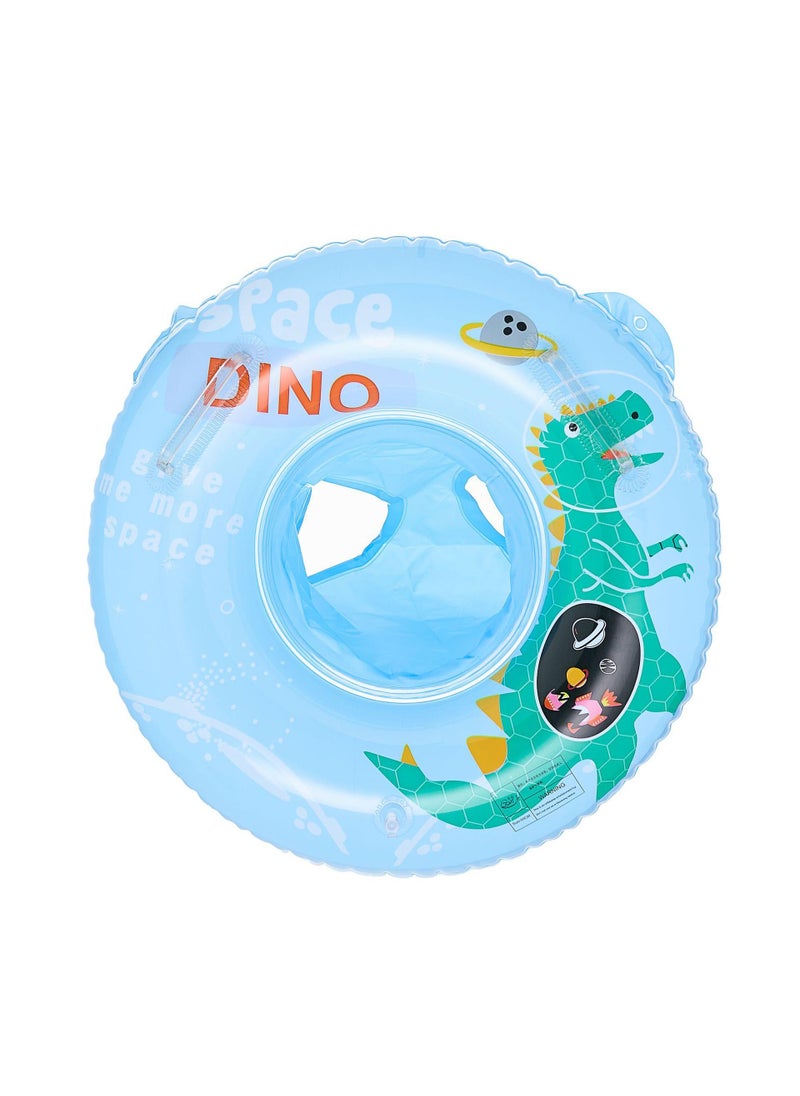 Y&D Baby Swimming Float Ring with Seat, Inflatable Children Waist Float Ring, Baby Free Swimming Ring, Safe and Durable, Pool Tool for The Age of 1-5 Years Kids,Blue-G 