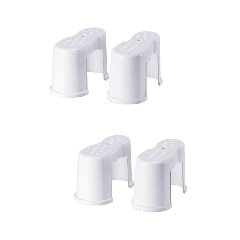 4 Pcs Home Anti-skid Toilet Footstools Bathroom Toilet Stepping Stools - Image 1