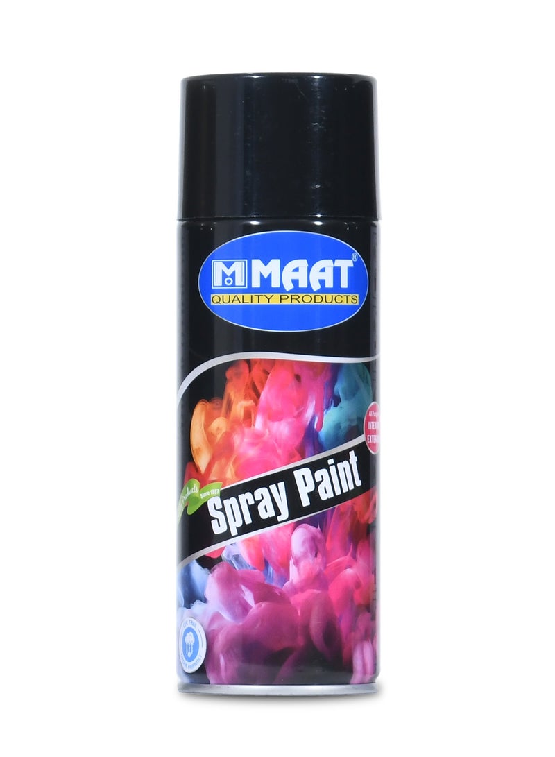 MAAT Spray Paint 400g – Quick Dry, Non-Drip, Premium Finish | Multi-Surface High-Quality Paint for Wood, Metal, Plastic, Automotive & DIY | Multiple Colors Including Chrome Silver & 18K Gold - Image 3