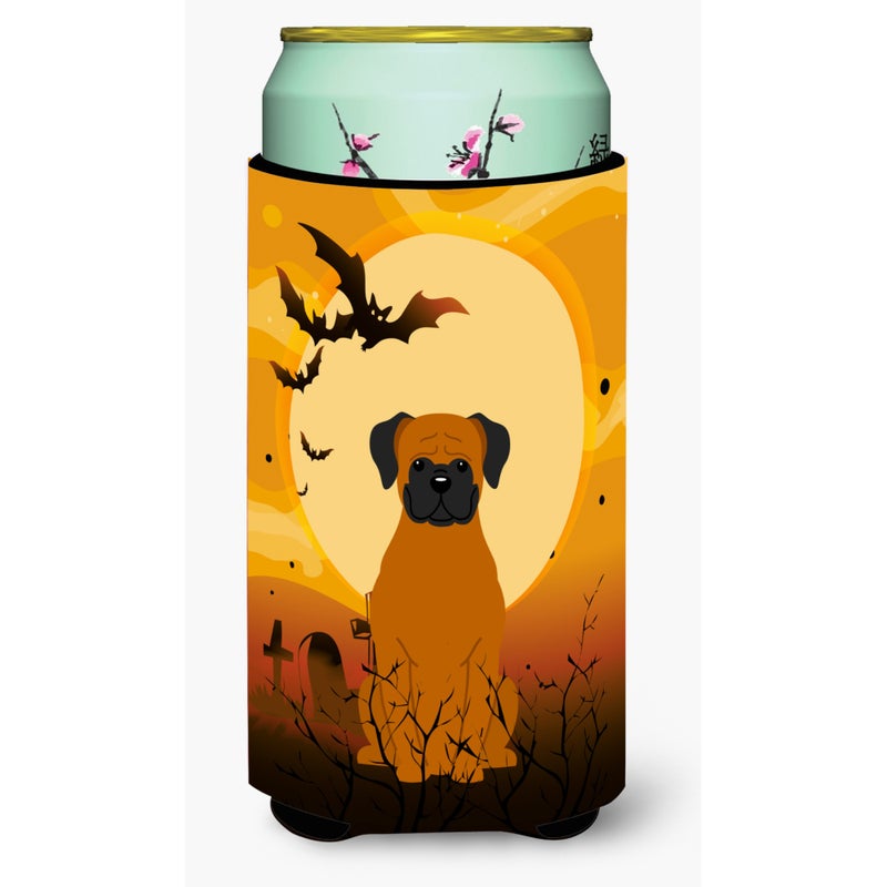 Caroline's Treasures ""Caroline's Treasures Halloween Fawn Boxer Tall Boy Beverage Insulator Hugger BB4381TBC  Multicolor""