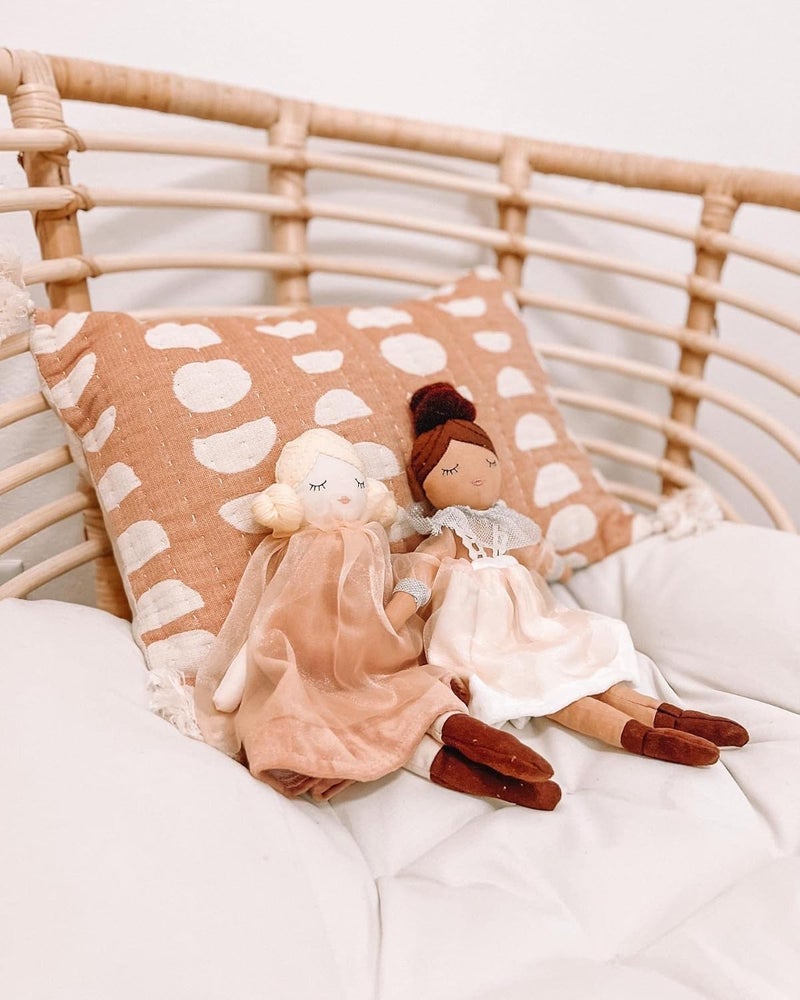 Crane Baby Copper Moon Phase Pillow Cover - Image 5