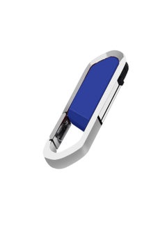 Generic USB Flash Drive, Portable Metal Thumb Drive with Keychain, USB 2.0 Flash Drive Memory Stick, Convenient and Fast Pen Thumb U Disk for External Data Storage, (1pc 64GB Blue)  - Image 1