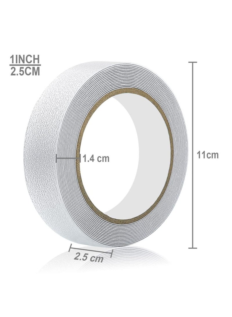 Y&D Anti Slip Tape Transparent, Heavy Duty Rubber for Stairs Outdoor Indoor Waterproof Safety Non Skid Roll Stair Steps Traction Tread Staircases Grips Adhesive  - Image 5