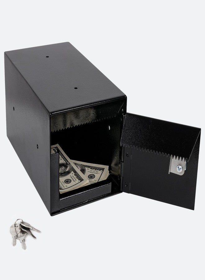 EIENHOSHI Steel Cash Drop Box, Money Safe Deposit Box with Tamper-Proof Slot, Mountable Money Drop Box for Hotels, Apartments - Image 5