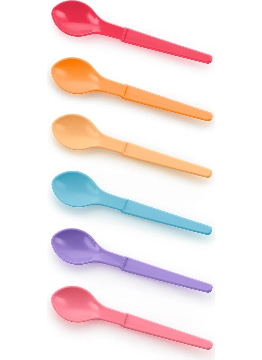 Tupperware Set of 6 Loli Spoons