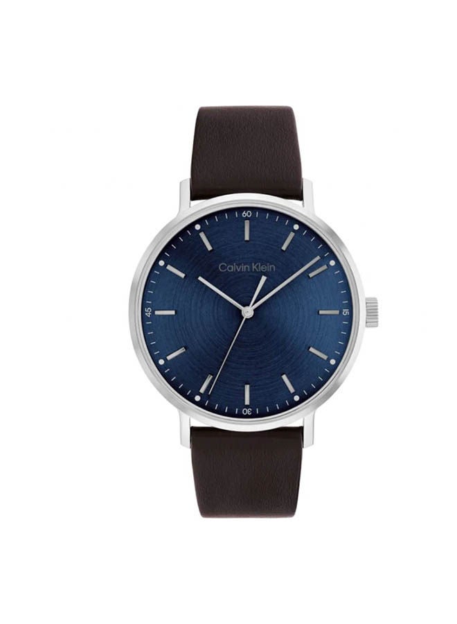 كالفن كلاين ساعة يد من جلد عقارب ومقابض 25200052 - Image 1