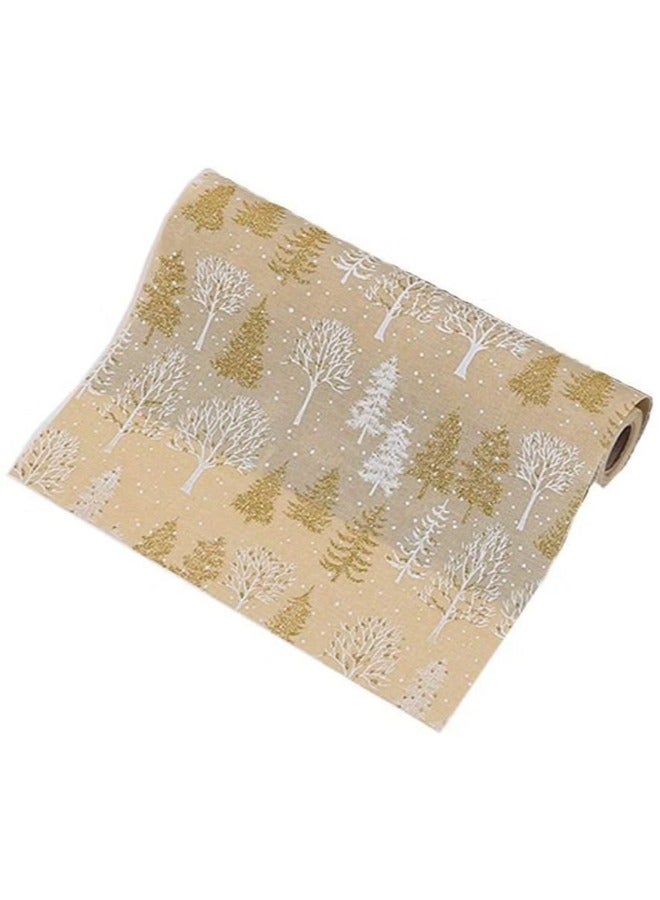 ACLIX Christmas table runners table runner for family Christmas holiday table Christmas dinner party table decoration 28 * 270cm - Image 2