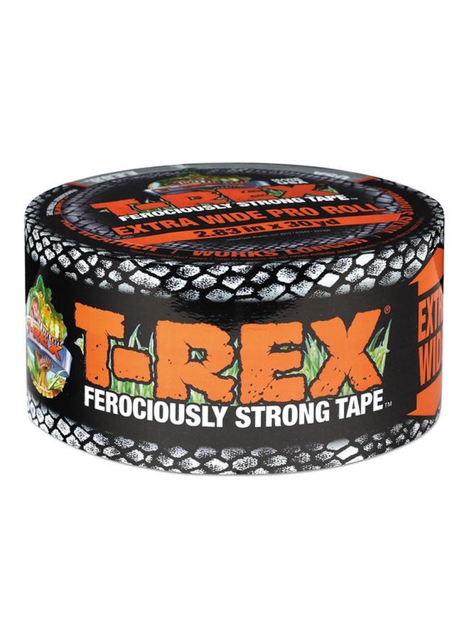 T-Rex Extra Wide Pro Roll Duct Tape Black 2.83inch x 30yard - Image 2