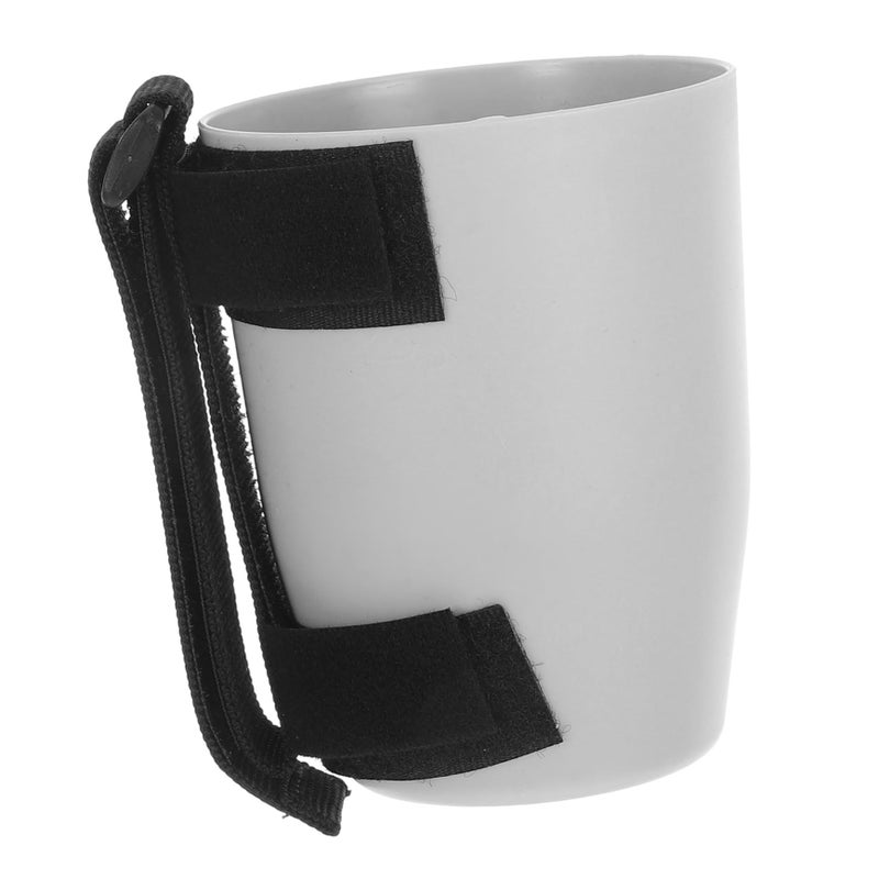 Water Cup With Strap For Elderly Disabled Patients Maternity Hand Strap Design Independent Drinking Rehabilitation Aid Eating Utensil Blue - Image 2