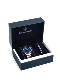 Maserati Men’s Competizione Quartz Blue Dial Stainless Steel SET Watch R8873600007- 43mm  - Image 5