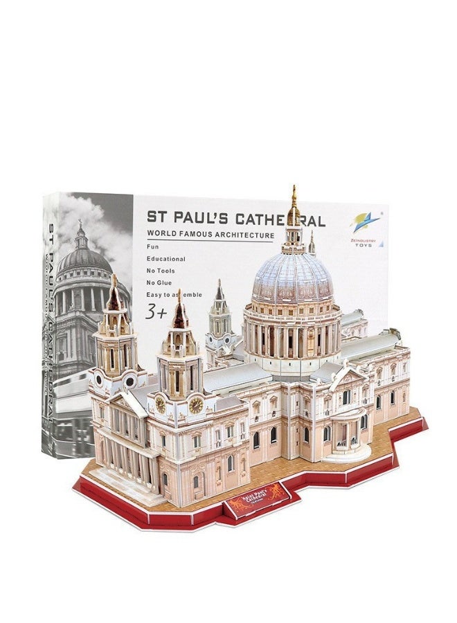 Beauenty 3D stereo puzzle World Architecture Stereo puzzle St Paul's Cathedral