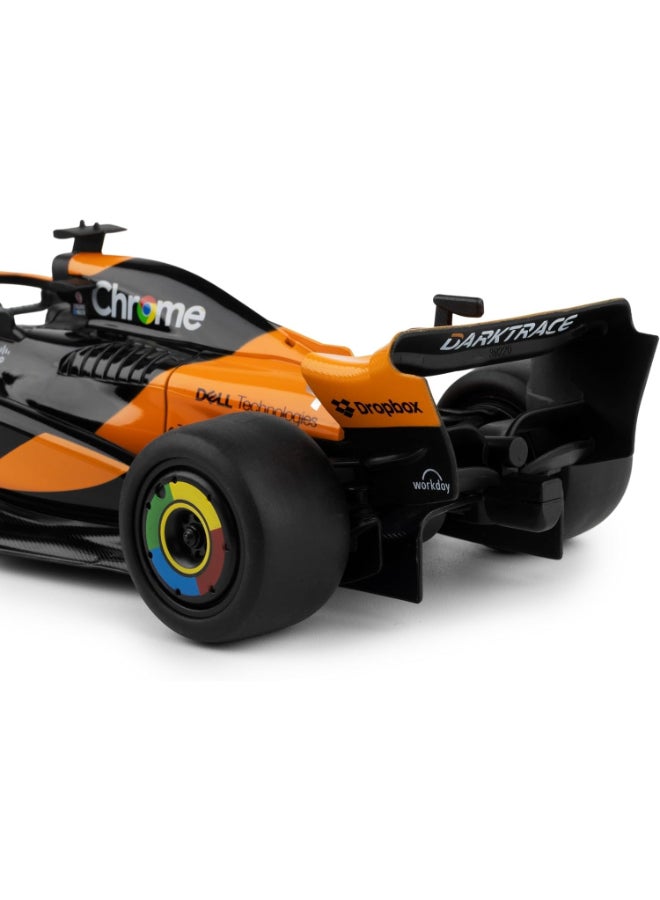 RW McLaren MCL38 Formula 1 Remote Control Car 1:14 Scale 2.4GHz RC Racing Car with Lights, Rechargeable Battery, High-Speed Performance, Official F1 Style Design for Kids 6+ - Image 3