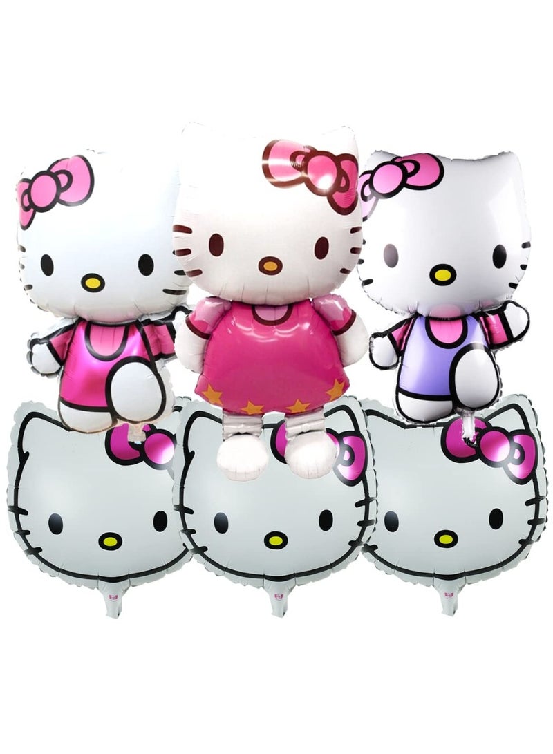 هالو كيتي ديكور حفلة موضوع الحفلة مجموعة بالونات للأطفال - Image 1