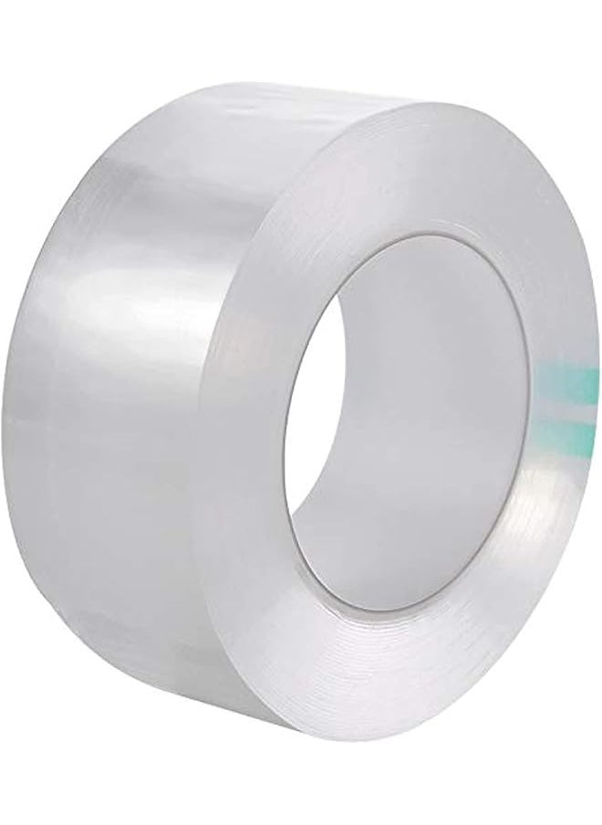PROMASS - promass 10M Thickened Self Adhesive Caulk Strip Sealant Tape Caulk Sealer Decorative Trim Strong Waterproof Caulking Adhesive Transparent Kitchen and Wall Mildew Sealing Proof Tape - Image 1