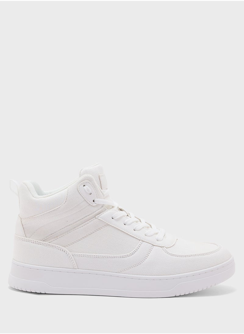 Seventy Five Denim High Top Streetwear Sneakers  - Image 1