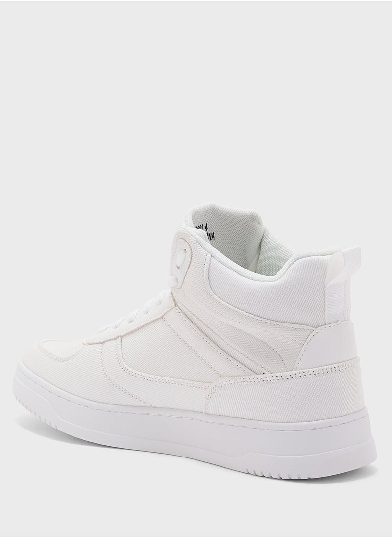 Seventy Five Denim High Top Streetwear Sneakers  - Image 3