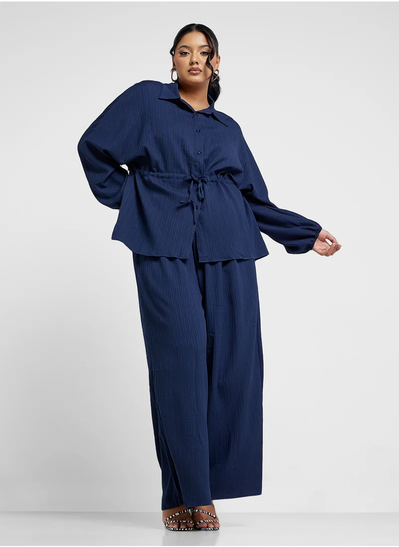 Ella Plus Longline Top & Pant Set