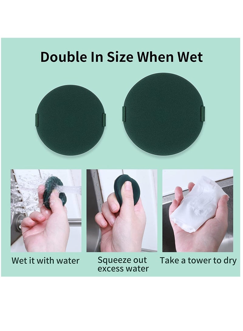 MissTiara 9 قطع إسفنجة مكياج دائرية وسادة هوائية - Image 5