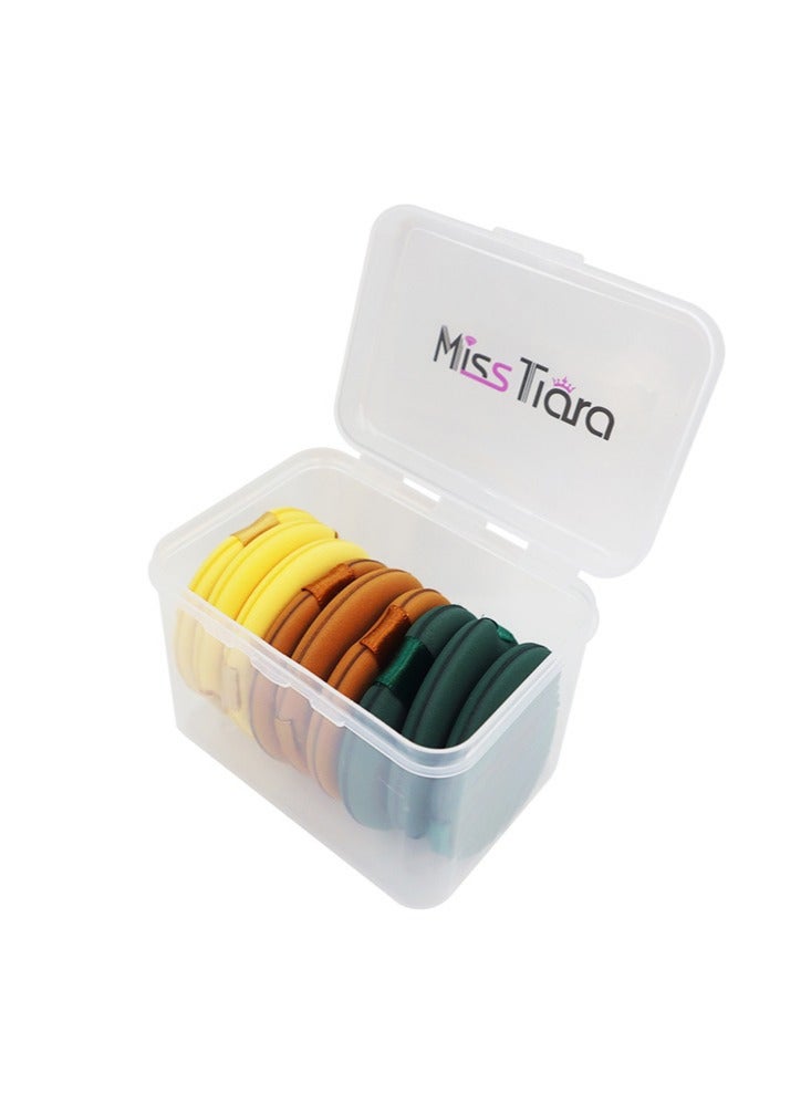 MissTiara 9 قطع إسفنجة مكياج دائرية وسادة هوائية - Image 3