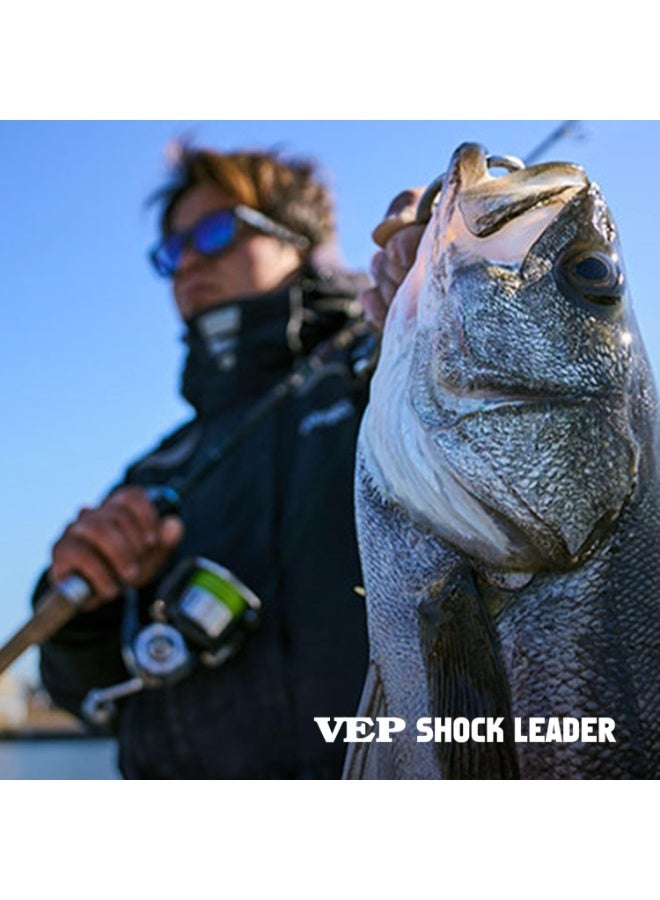 VARIVAS VEP Shock Leader, Nylon Fishing Line, High Strength Leader Line, 50m, 0.520mm Diameter, for Saltwater, Jigging, Casting - Image 4