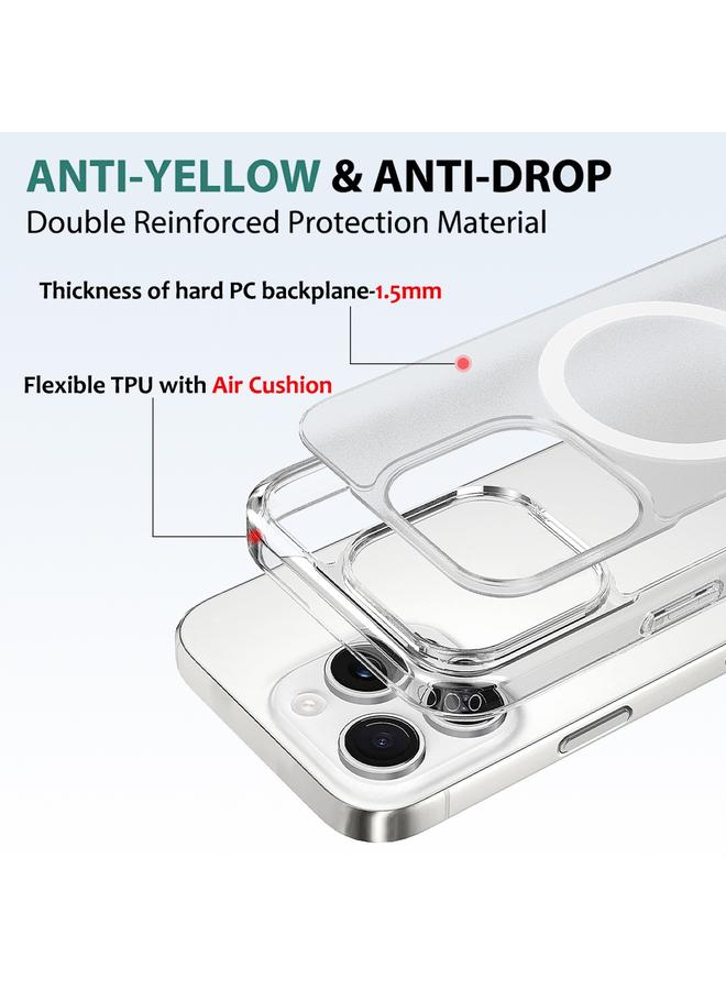 S-TOP Case For iPhone 16 Pro Max Camera Control Button Integrated MagSafe Clear Phone Case - Image 5