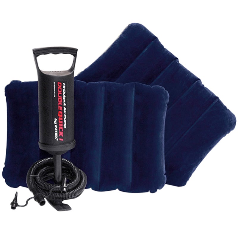 Intex Dura-Beam Standard Classic Downy Air Bed, 64765, 1.52m x 2.03 x 25 cm - Image 5