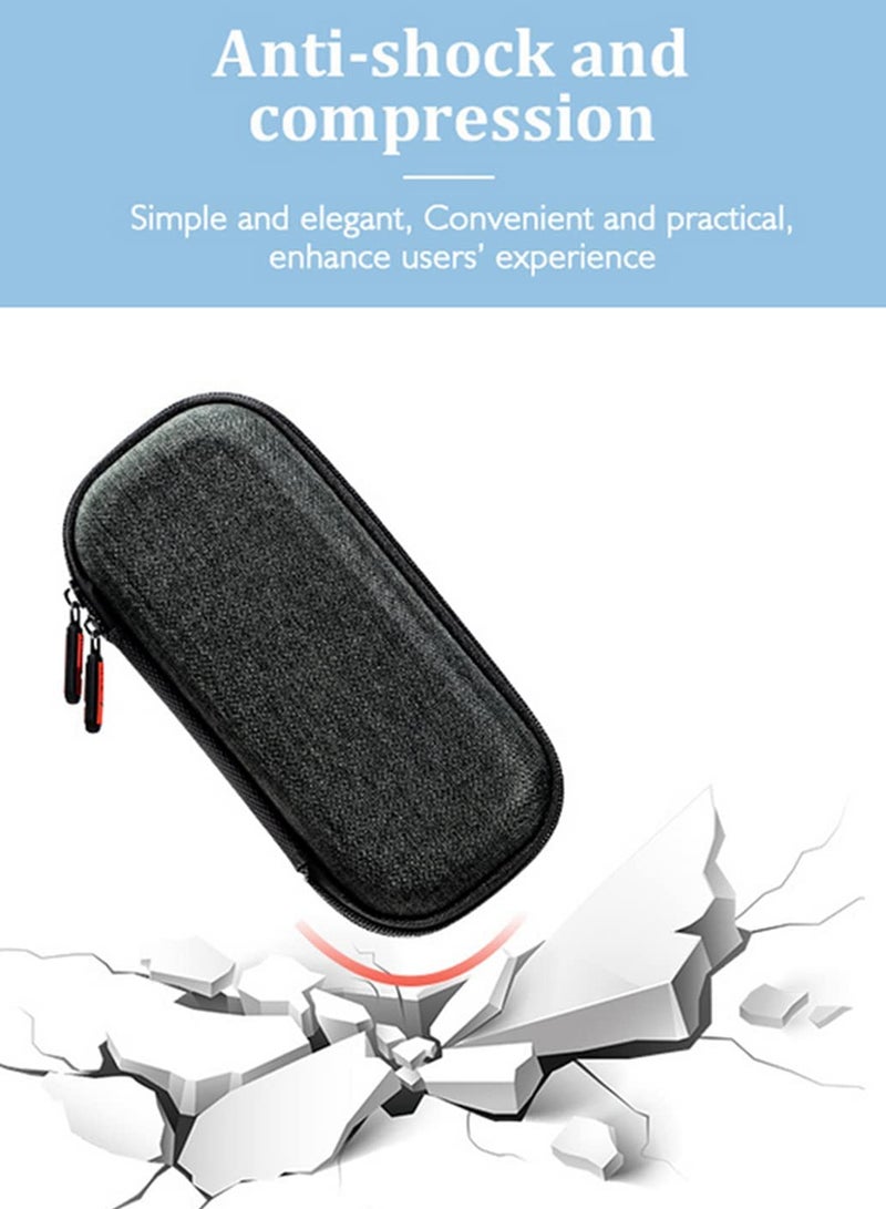 Waterproof PU Carry Case Handbag for DJI Osmo Pocket 2 Gimbal Accessory with Wrist Strap Protective Storage Pouch Travel Organizer Bag - Image 4