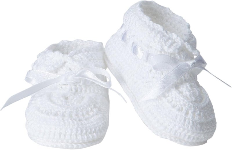 Jefferies Socks Baby-Girls Infant Hand Crochet Bootie - Image 1