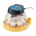 Brinsea Mini II EX Egg Incubator with Automatic Humidity Control and Egg Turning for Hatching 7 Chicken Duck Other Bird Eggs Precision Digital Controls Temperature Alarms - Image 2