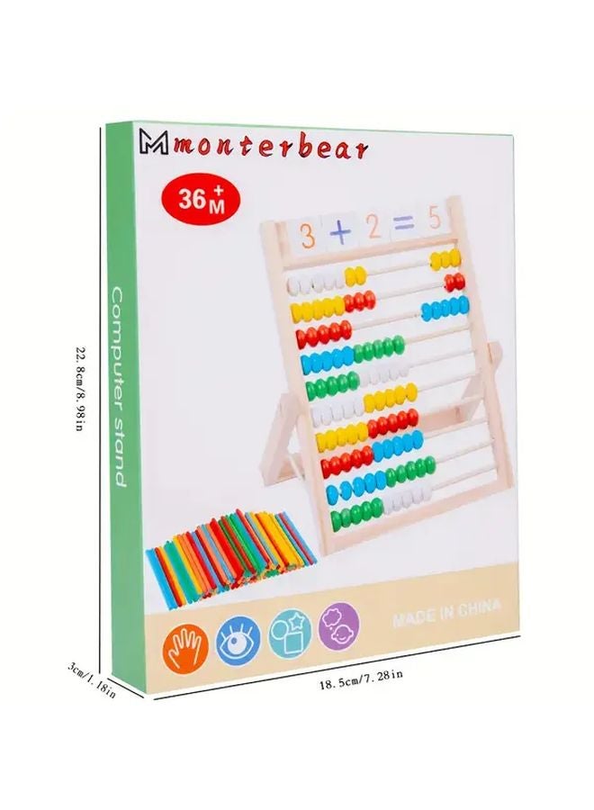 Educational Abacus Counting Frame Toy For Child Math Learning Tool - Image 4