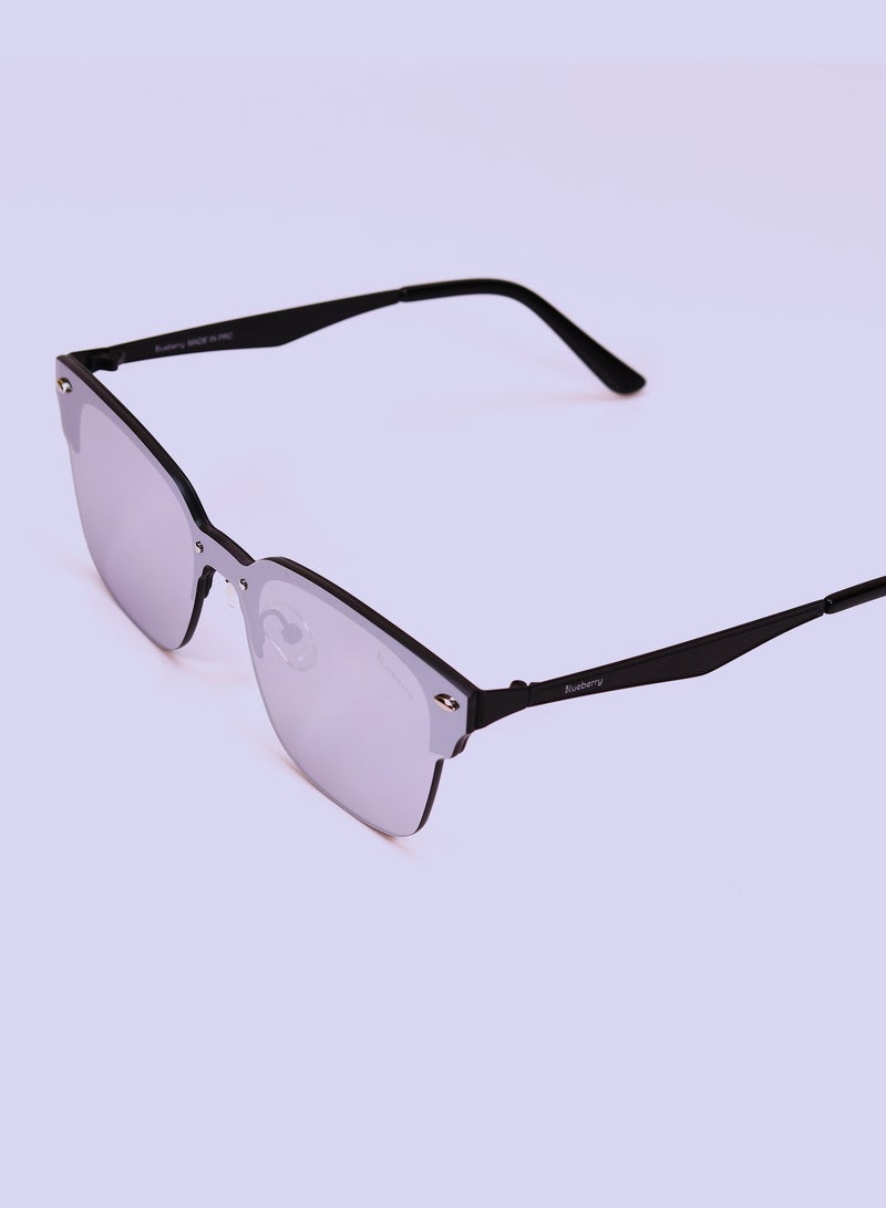 Blueberry sunglasses High quality modern and elegant mirror lenses  for both sexes - Image 3