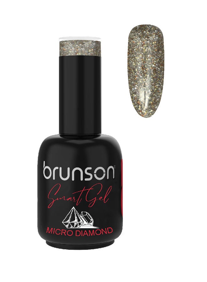 brunson جل طلاء الأظافر اللامع بريق الماس اللامع جل طلاء الأظافر المنقوع ديسكو اللمعان جل طلاء الأظافر UV LED يتطلب 18 مل لصالون المنزل DIY مانيكير الأظافر DB7283