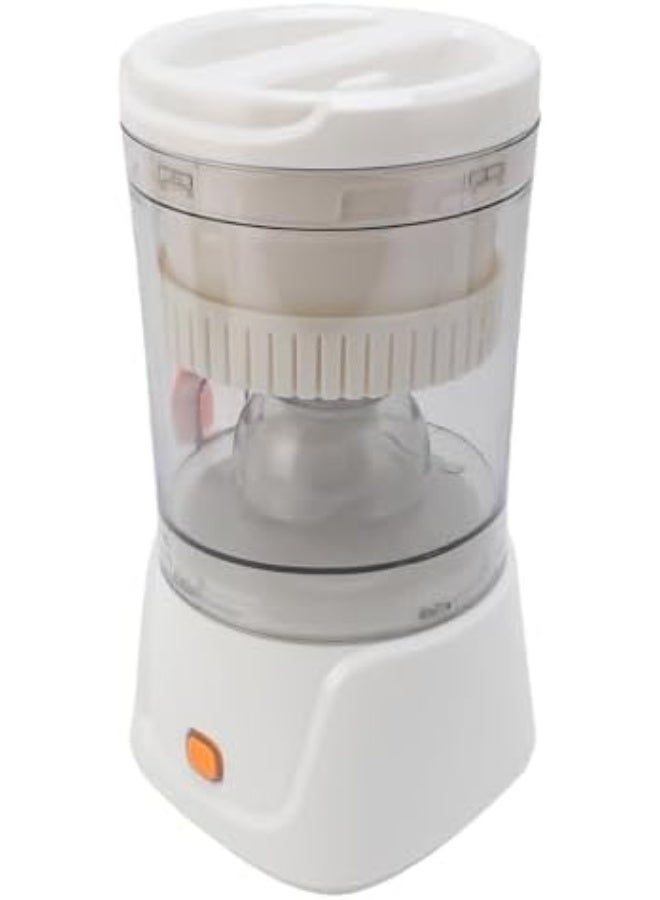 Electric Juicer with Quiet Operation, Compact and Rechargeable Juicer for Home and Travel – ABS Material, White - Image 3