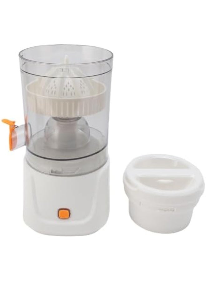 Electric Juicer with Quiet Operation, Compact and Rechargeable Juicer for Home and Travel – ABS Material, White - Image 5