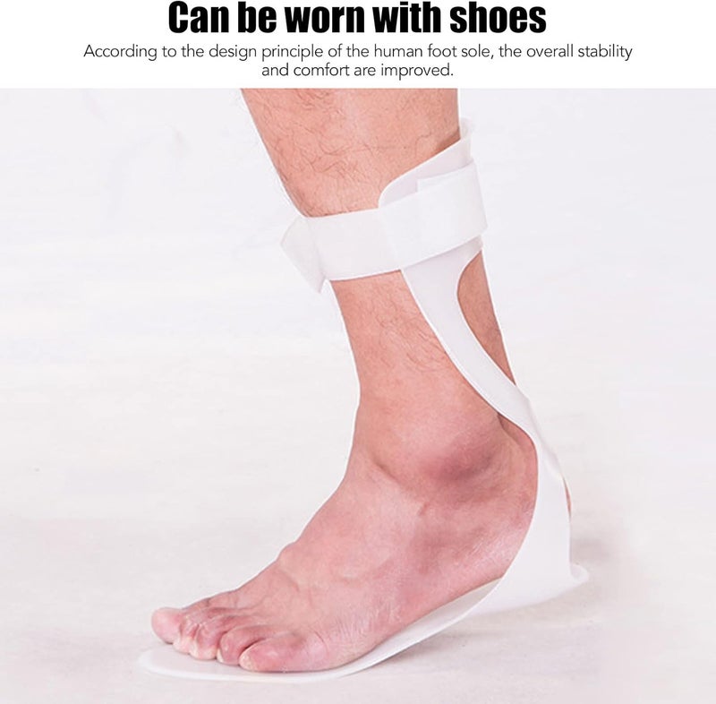 cheekyglo Drop Foot Corrector, Ankle Foot Orthosis Support, Foot Drop Brace Splint Ankle Foot Orthosis Walking, Ankle Foot Orthosis Straightener AFO Support Splint Ultra Slim Cuttable Assi (L Left Foot) - Image 3