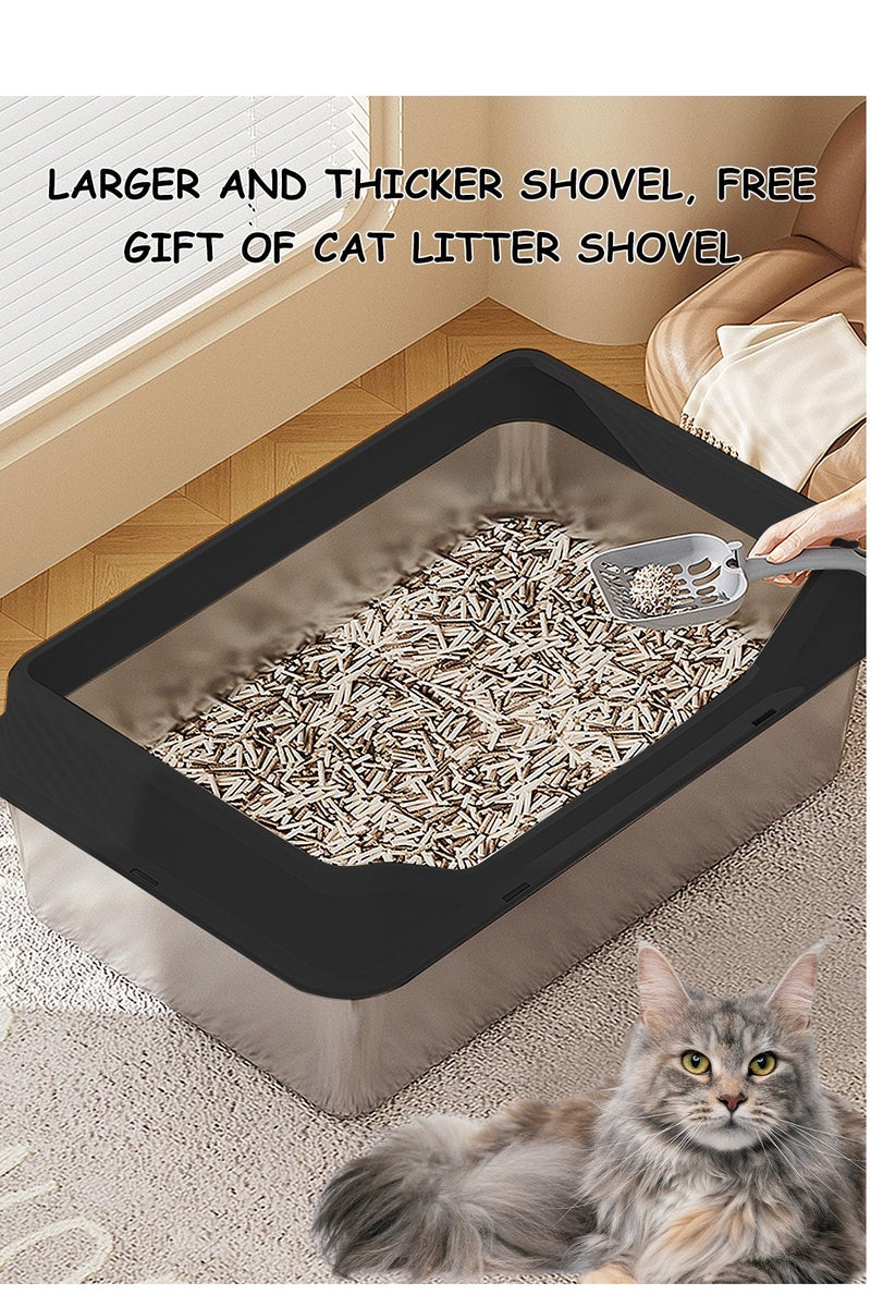 كيدل الأبحاث المتعلقة ب غير القابل للصدأ مربع القمامة القط - Image 4