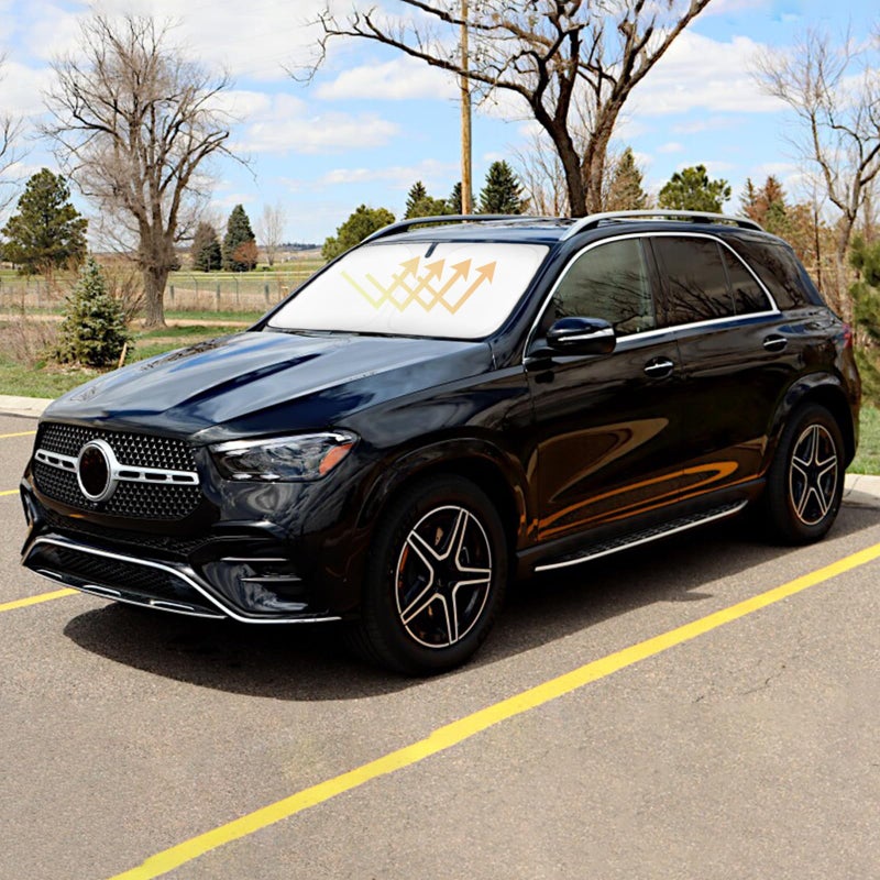 Windshield Sun Shade Car Sunshade for Mercedes Benz GLE Class 20202024 2025 2026 Accessories Windshield Sun Visor Cover for GLE 450 GLE 350 Foldable Front Window Shield Protector Block UV Ray