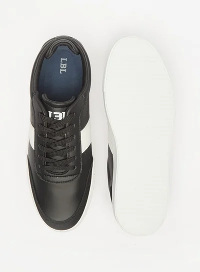 LBL by Shoexpress Men Panelled Lace-Up Sneakers