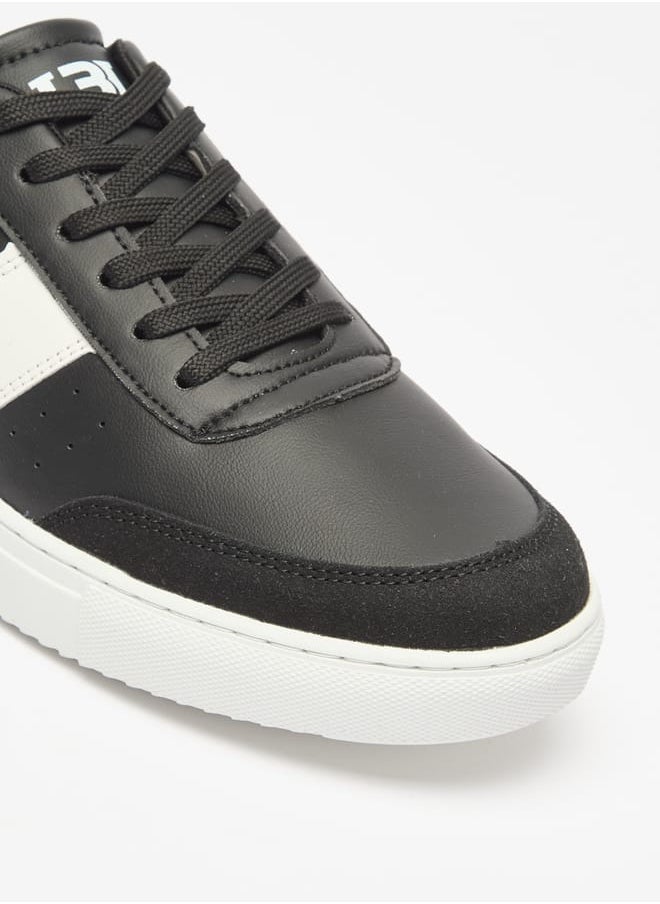 LBL by Shoexpress Men Panelled Lace-Up Sneakers  - Image 5
