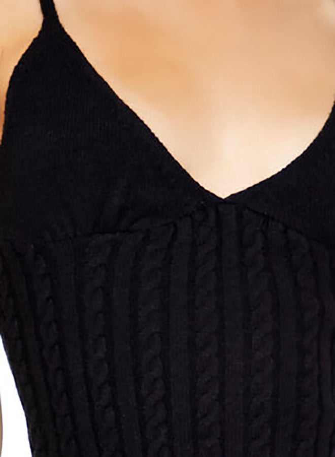 فور ايفر 21 بلوزة قصيرة محبوكة - Image 3