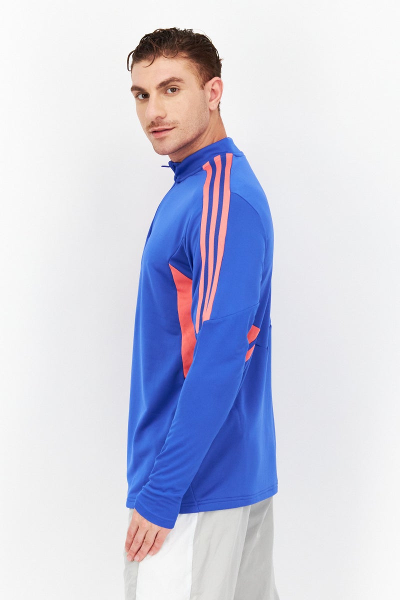 Adidas Men Sportswear Fit Long Sleeve Track Jacket , Blue  - Image 3